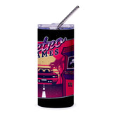 Retro Games Themed Tumbler for Gamers and Enthusiasts product